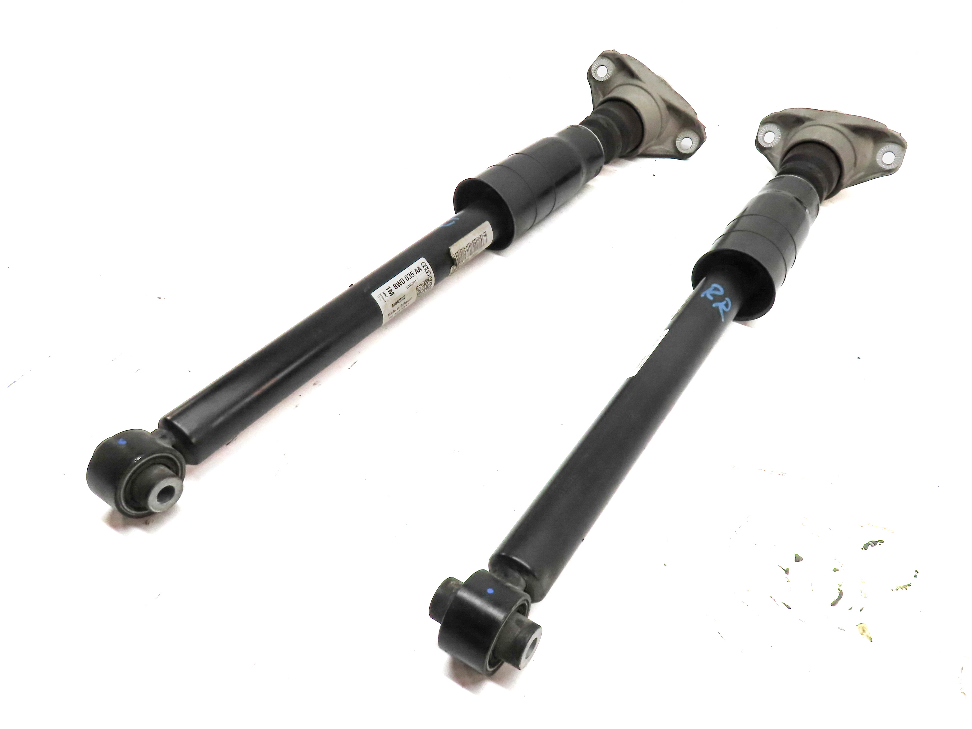 2017 AUDI A4 (B9 8W) REAR LEFT & RIGHT STANDARD SUSPENSION SHOCK STRUT SET-2 — exact item pictured